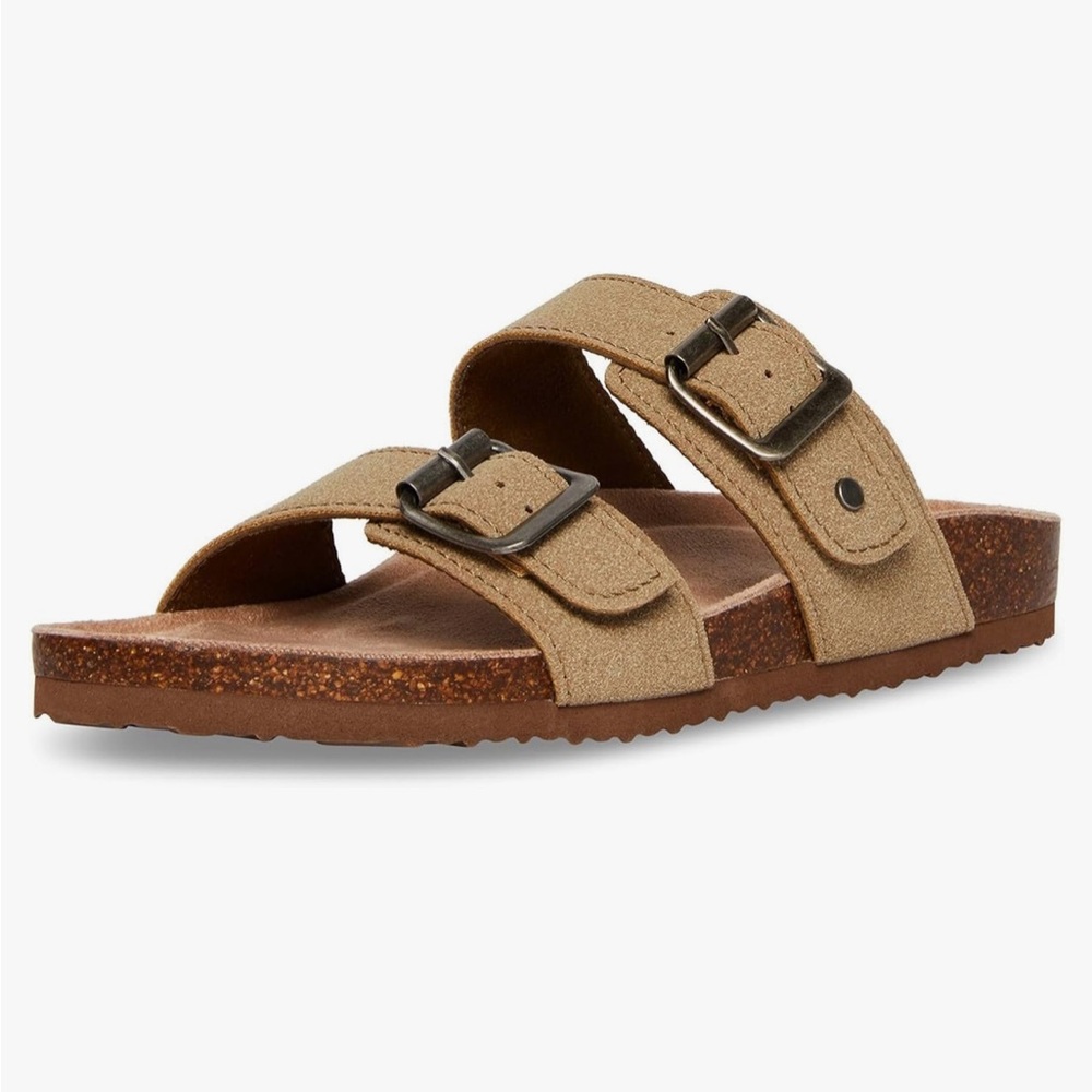 Madden Girl Women Brando Slide On Sandals 8